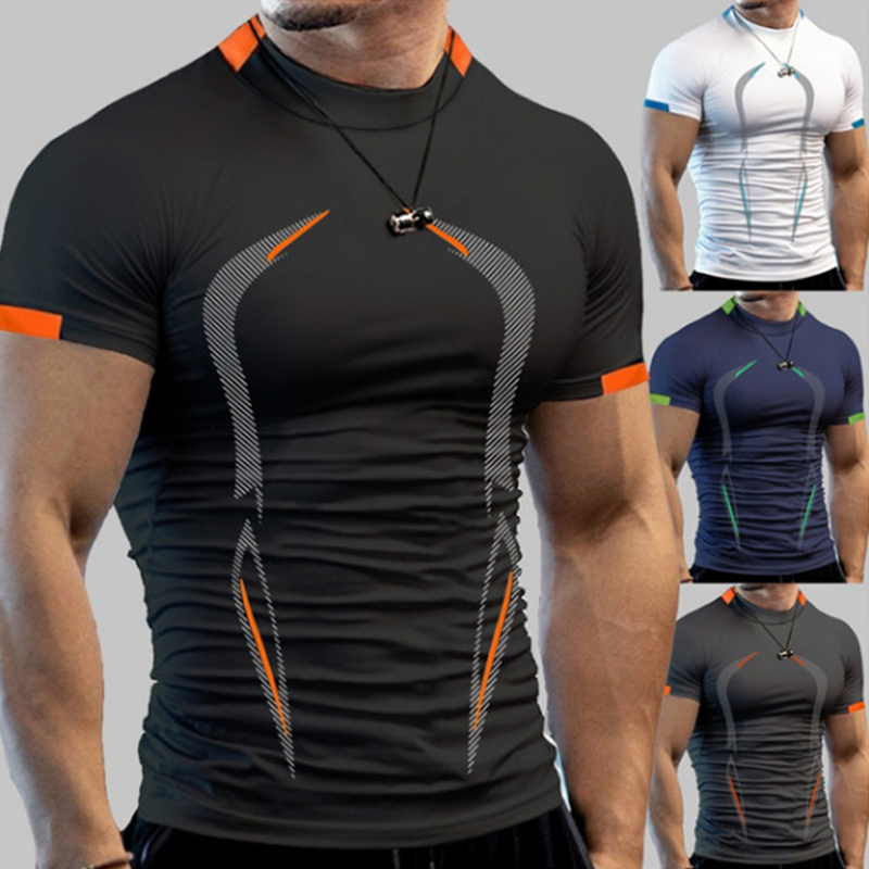 Rash Guard - Erkekler için şık Spor Salonu Egzersiz