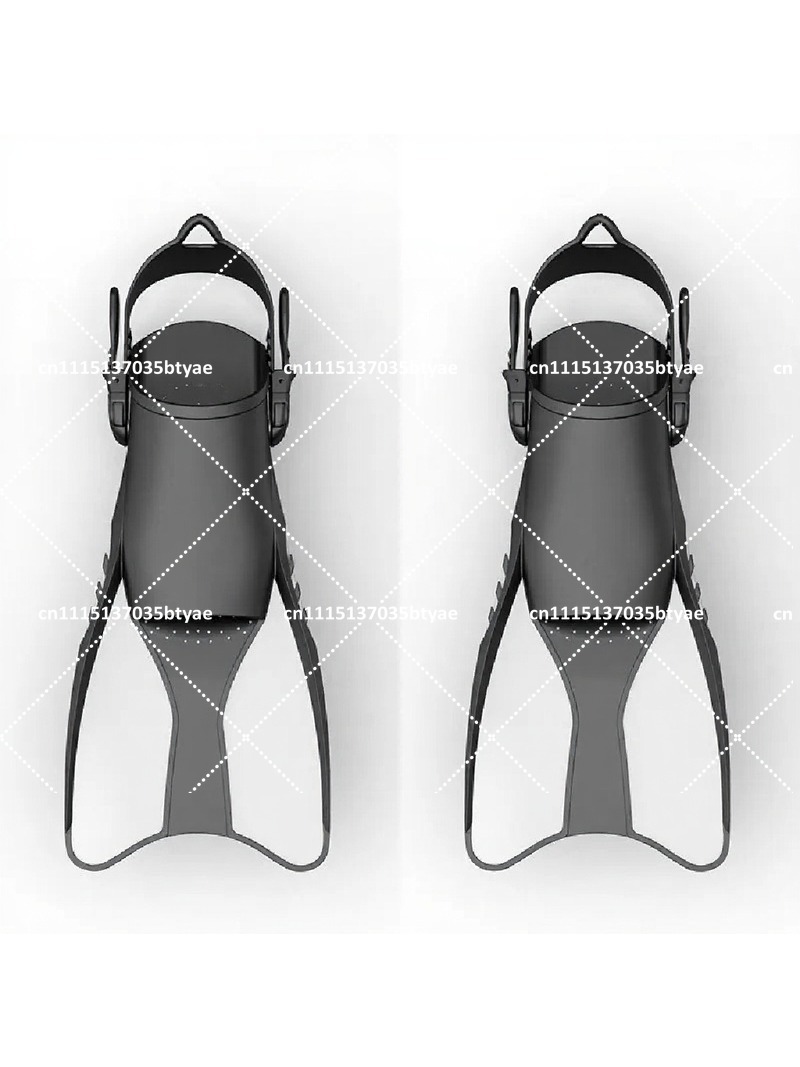 Snorkeling Gear - Ayarlanabilir Bağcıklı Profesyonel Erkek Dalış Paletleri,