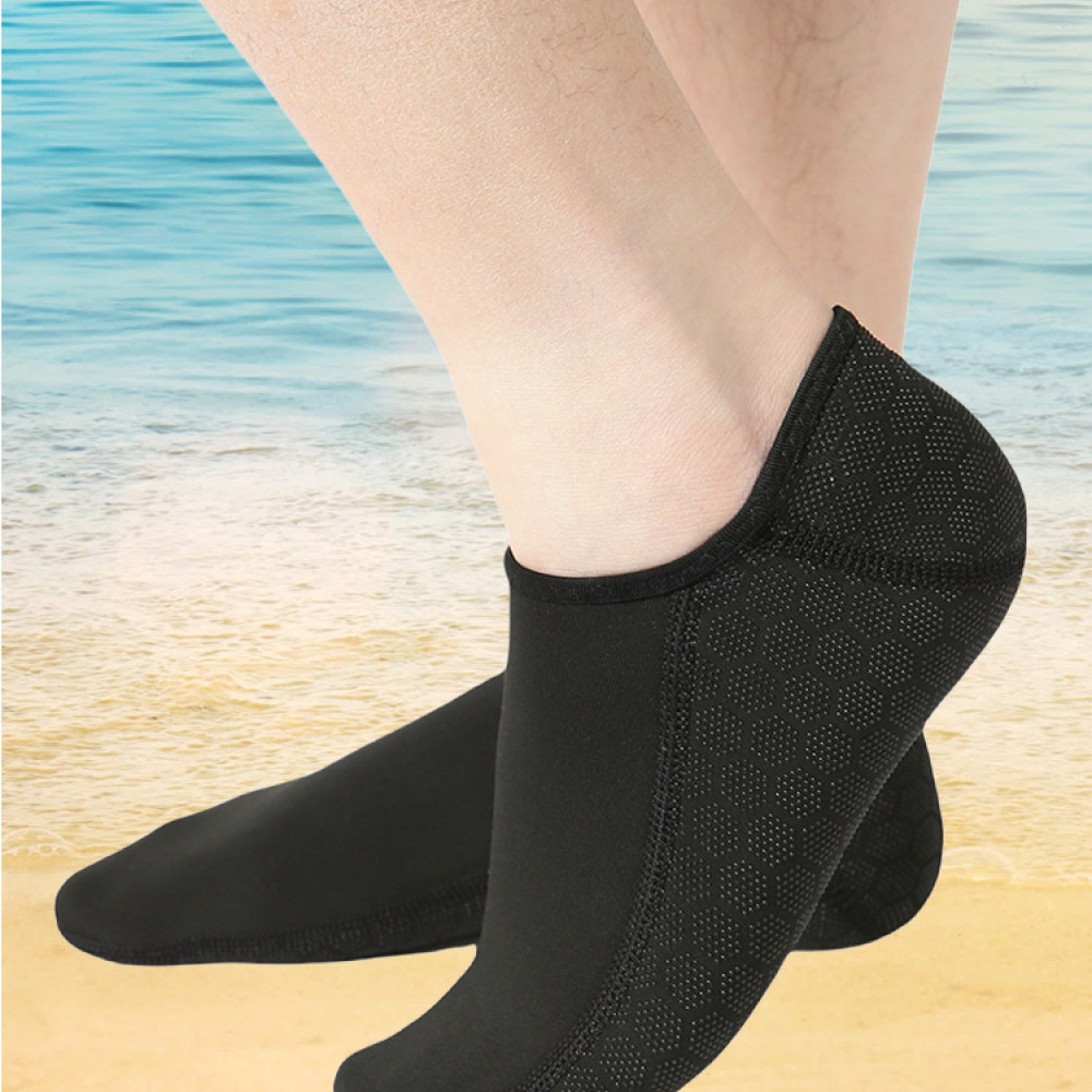 Swim Fins - 3 mm Neopren Dalış Çorabı, Şnorkelli