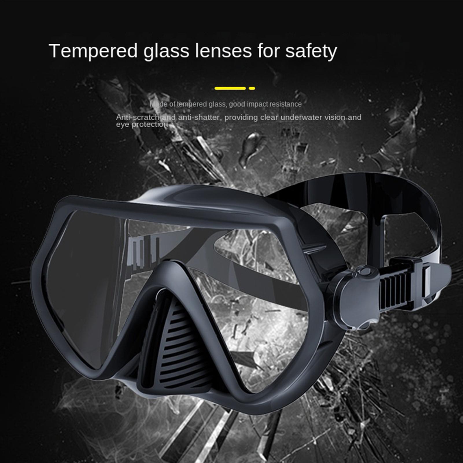 Goggles Swim - Yetişkinler İçin Su Geçirmez, Net Görüş