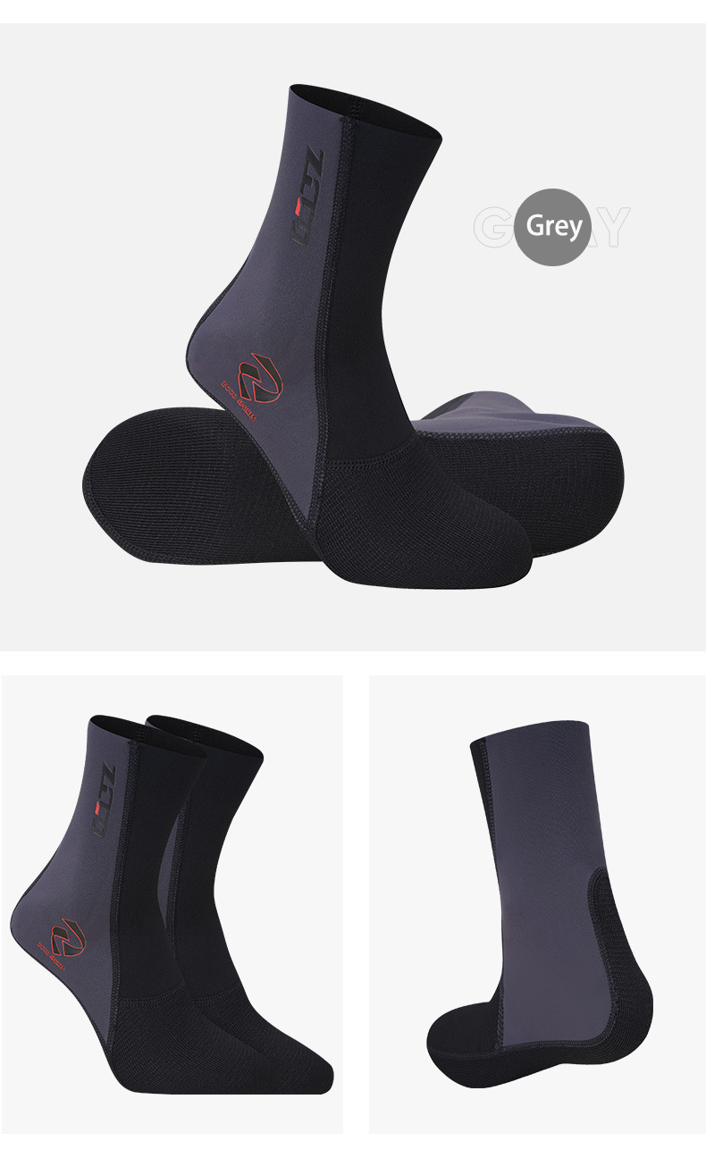 Wetsuit Men - 1,5 mm Neopren Dalış Çorapları, Kaymaz