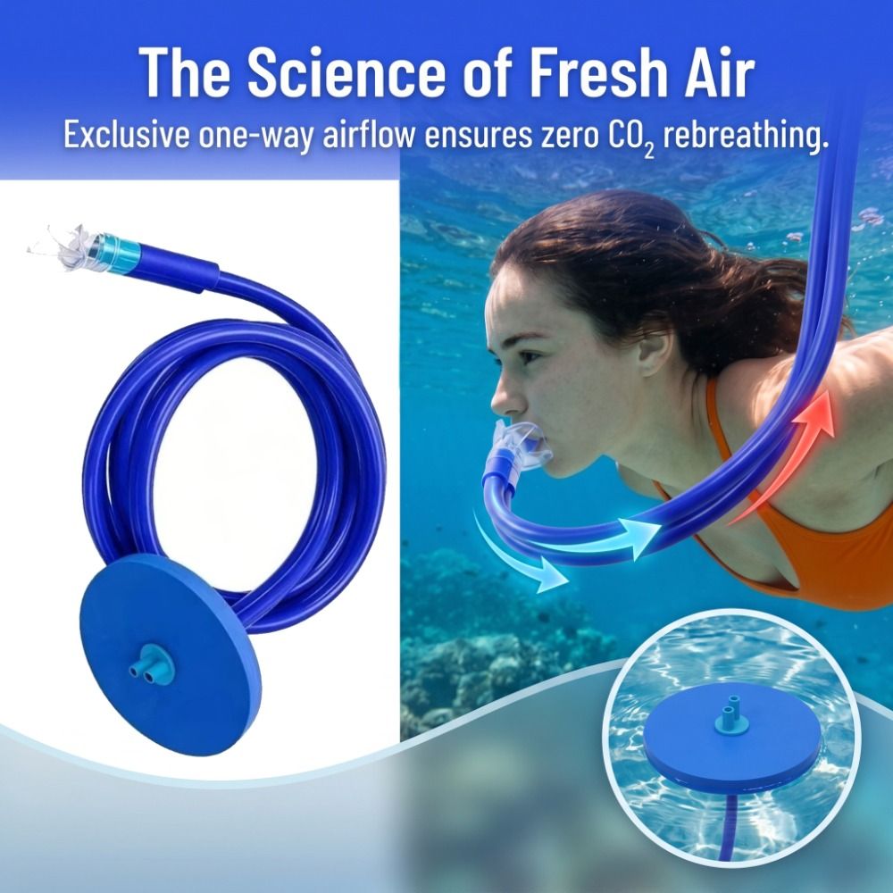 Çift Tüplü Tam Kuru Solunum Ci - Snorkeling Gear incelemesi ve fiyatı