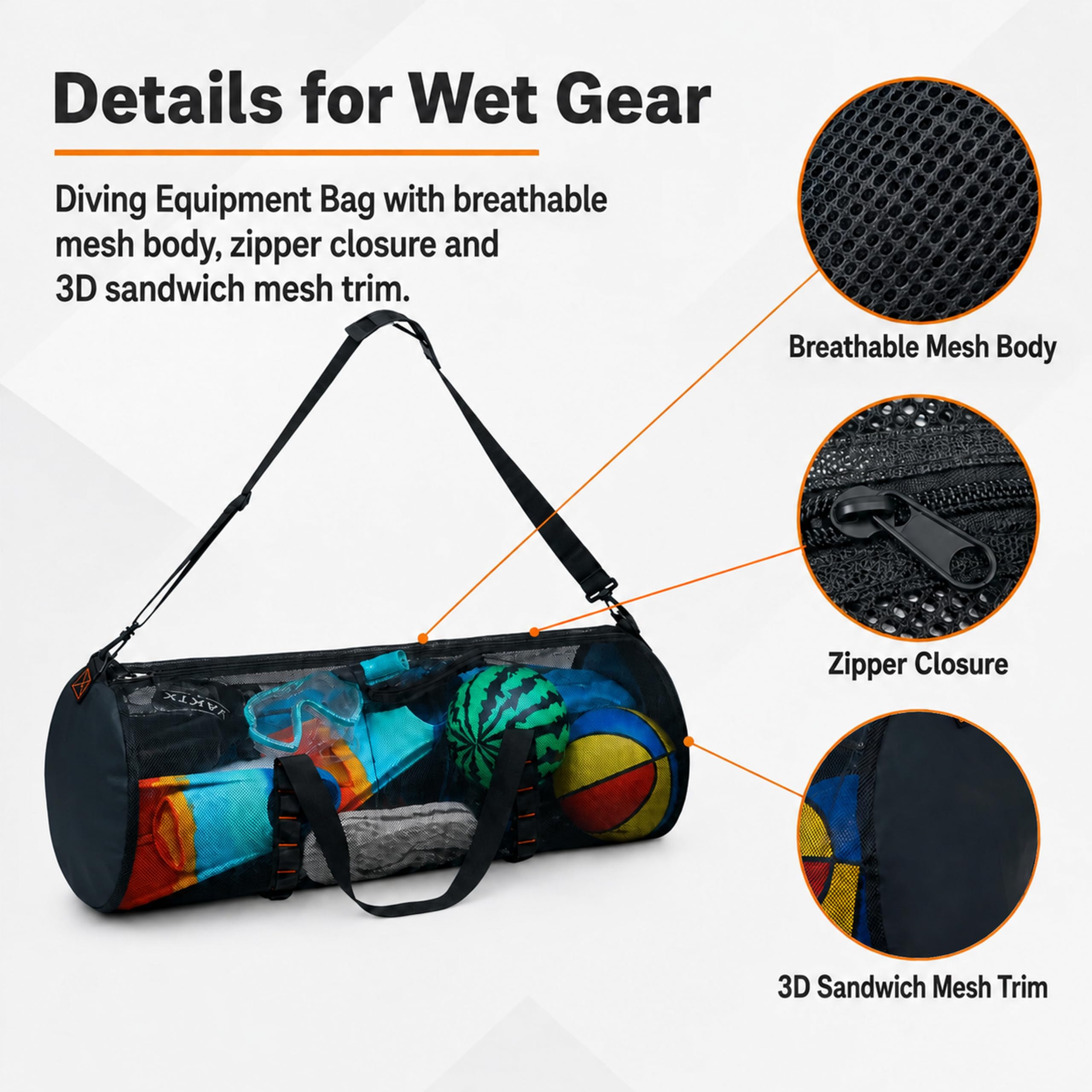 113L ve 43L hacimli, ayarlanab - Snorkeling Gear incelemesi ve fiyatı