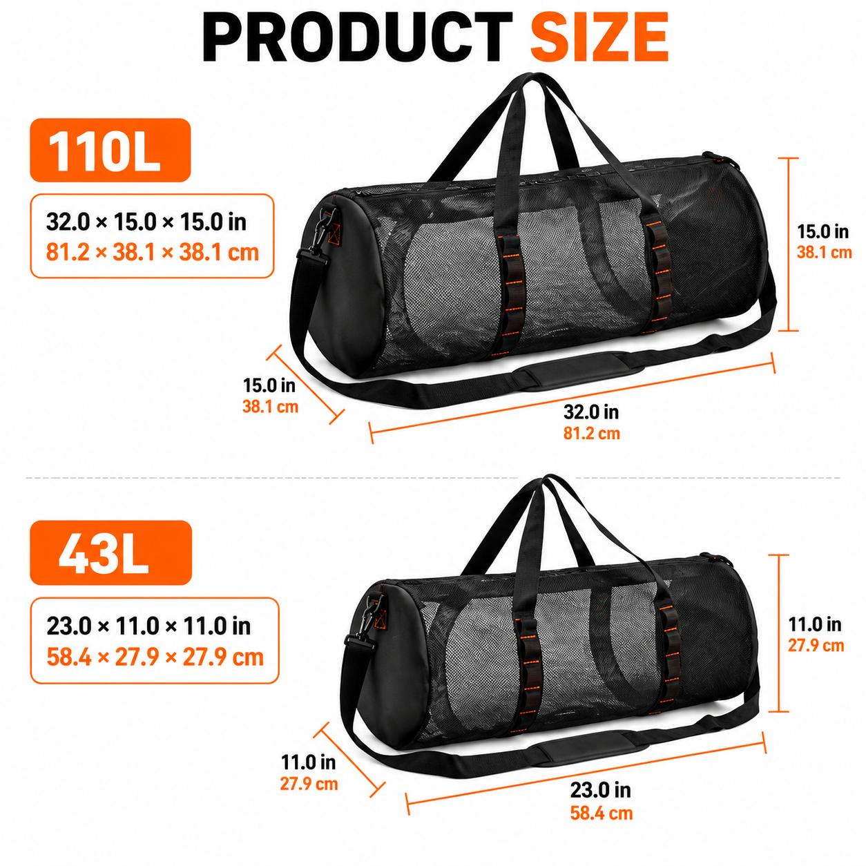 113L ve 43L hacimli, ayarlanab - Snorkeling Gear incelemesi ve fiyatı