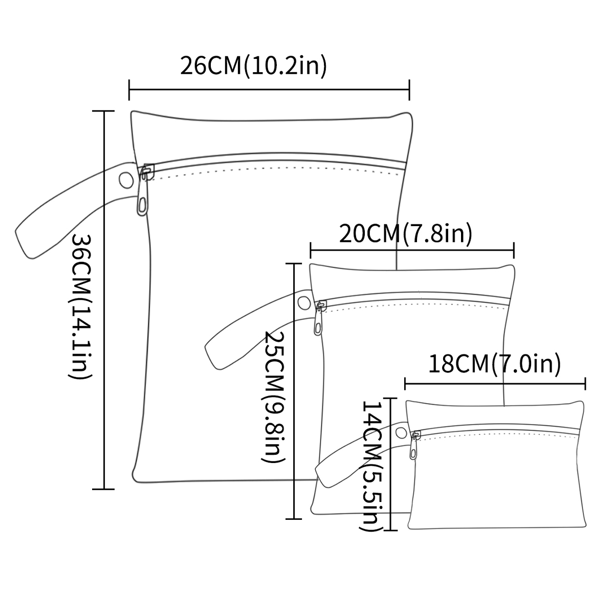 3 adet/S Farklı Boyut Su Geçir - Dry Bag Waterproof incelemesi ve fiyatı